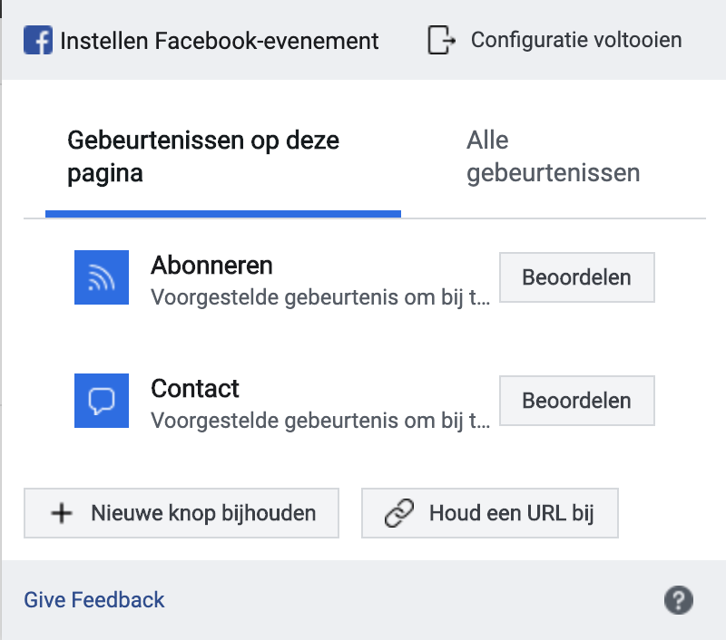 Toont de覆盖voor het instellen van evenementen op Facebook。