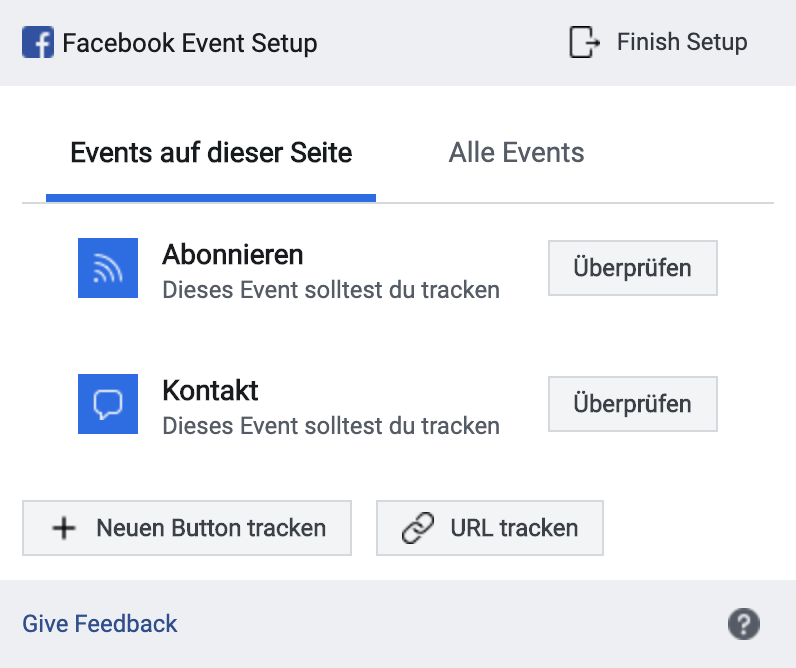 Zeigt死Einblendung苏珥装置der facebook事件。